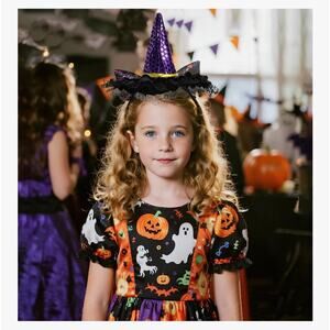 Children Festival Costume Hat with Headband Halloween